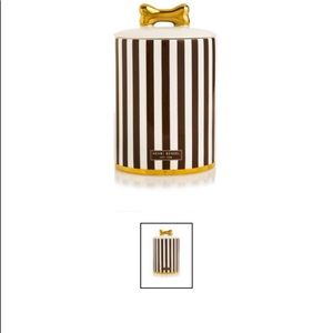 Henri Bendel Dog Pet Treat Jar RARE NWT